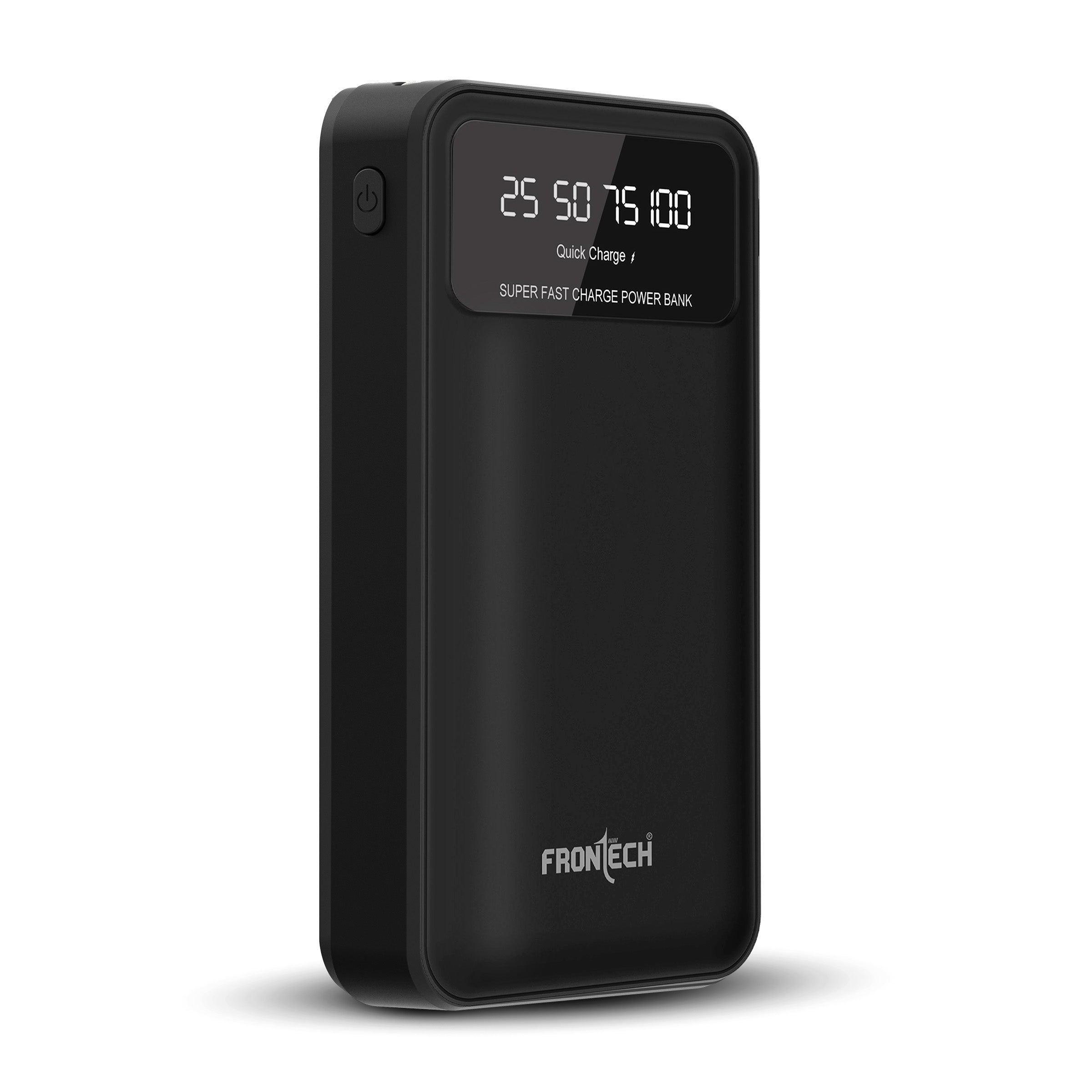 Frontech 20000 mAh Li-Polymer Power Bank with LED Indicator, Dual USB (PB-0008) Frontech 20000 mAh Li-Polymer Power Bank with LED Indicator, Dual USB (PB-0008)